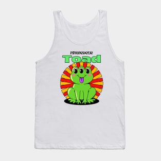 Psychedelic Toad Frog Trippy Tank Top